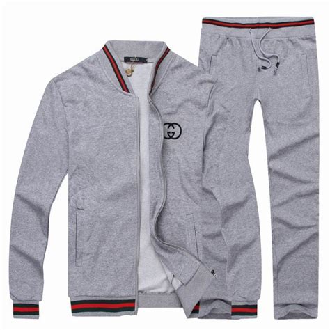 gucci grey tracksuit|Gucci tracksuit first copy.